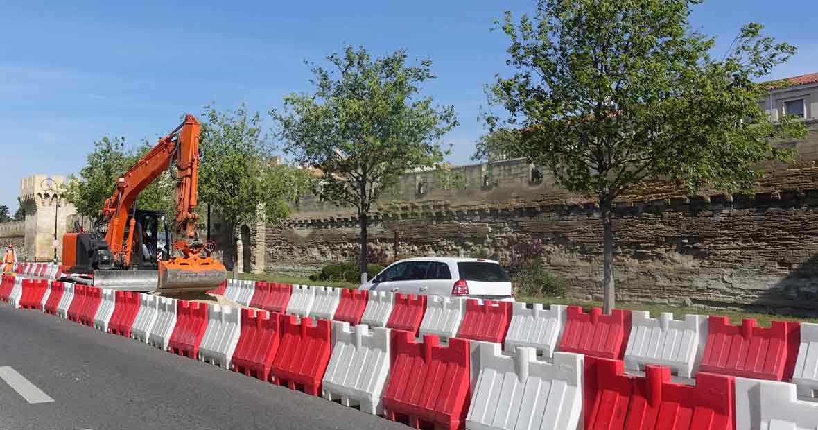 Balisage de chantier